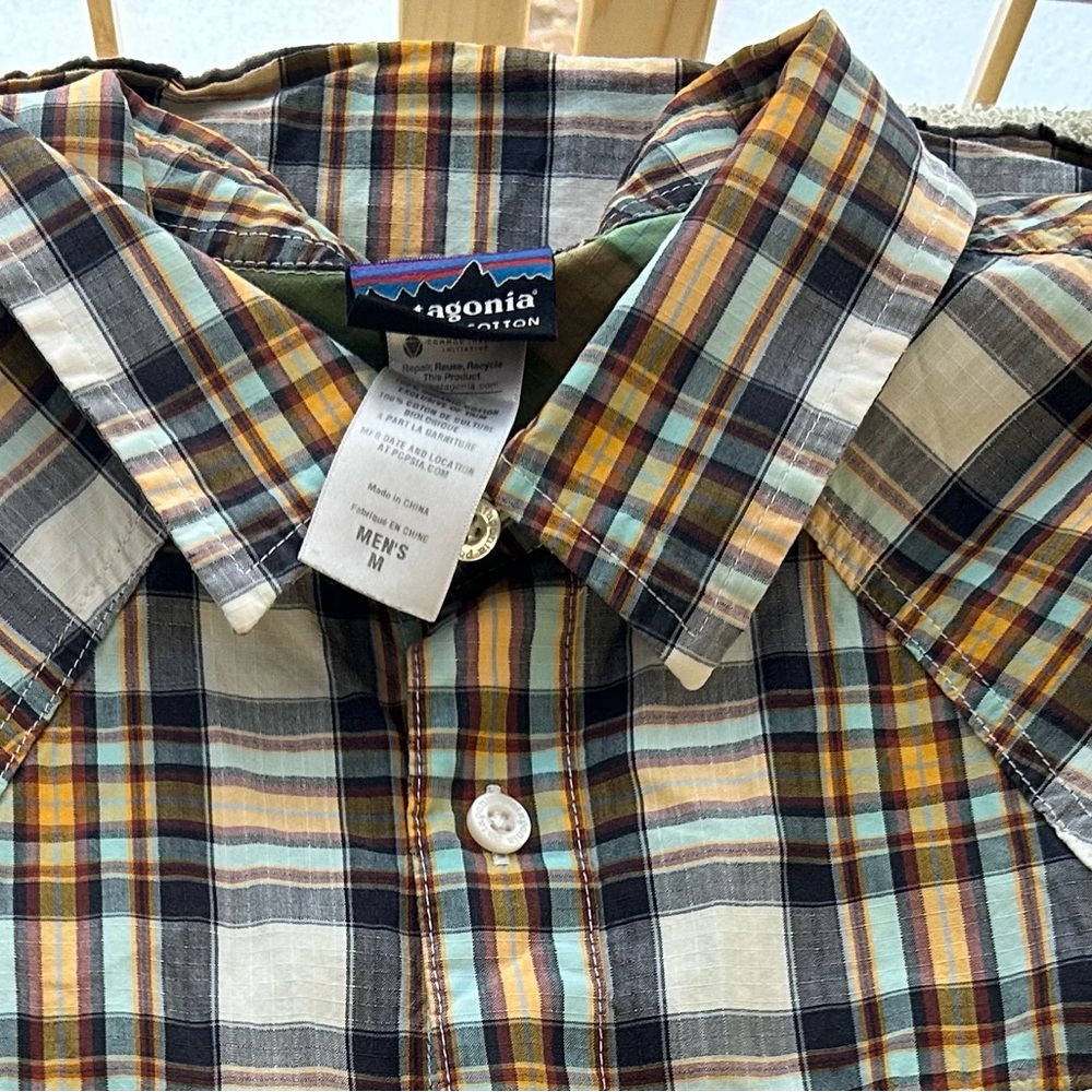 Patagonia Men's Multicolor Plaid Button-Down Shirt